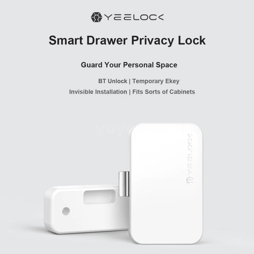 Xiao Mi Yeelock Smart Intelligent Lock Key App Bt Unlock Anti
